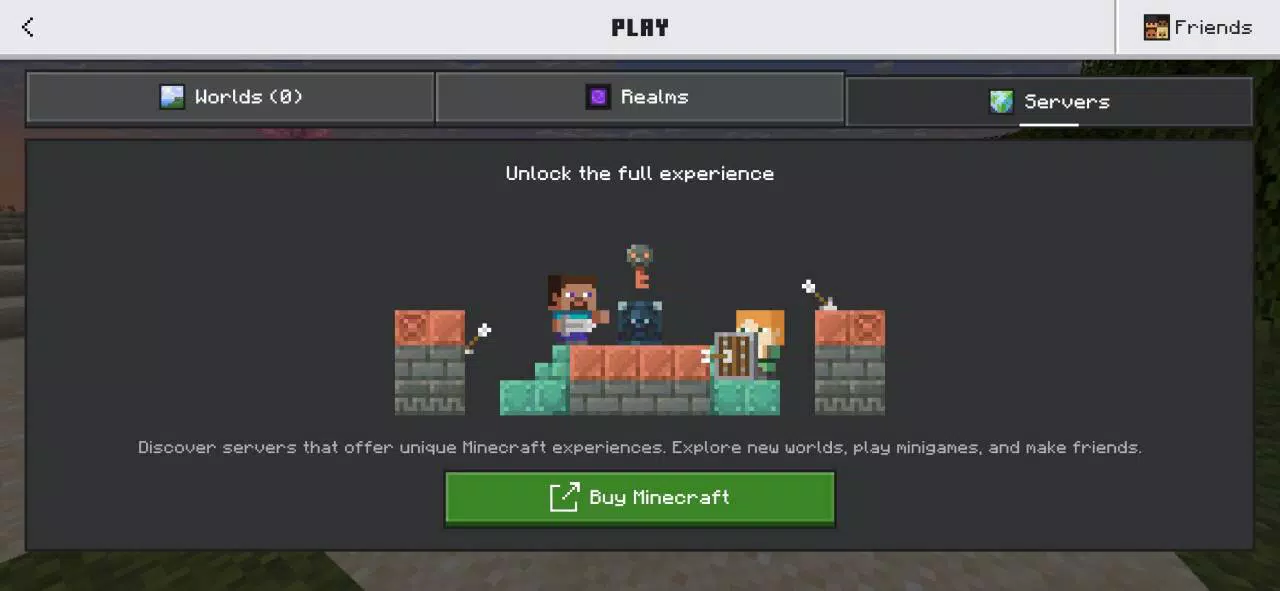 Пробная версия Minecraft screenshot 3