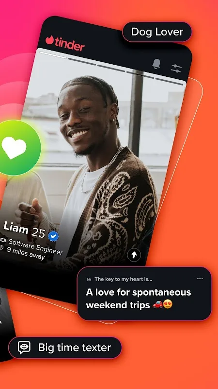 Tinder - знакомства и чат screenshot 4